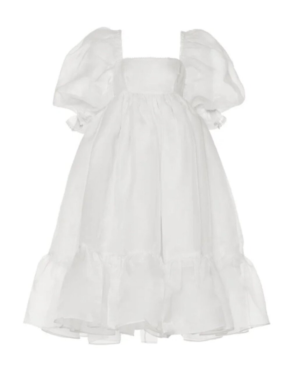 The Ivory French Puff Dress
